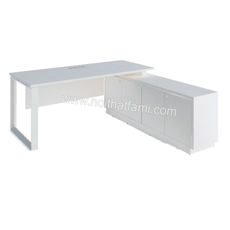 Bàn làm việc chân sắt TH1818DL-R
